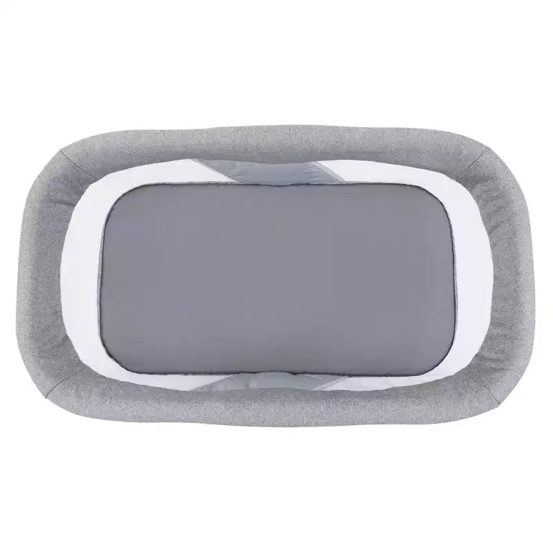 Moïse Portable à Bascule 2 en 1 Pliage Rapide - Gris Anthracite : Design Moderne, Cadre Métallique Pliable