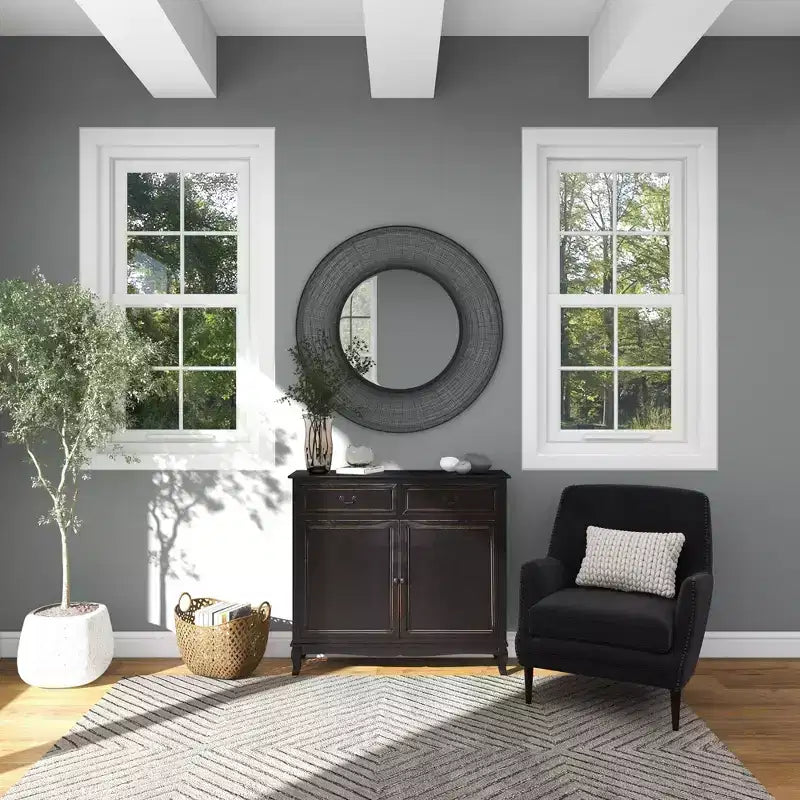Miroir Mural Étoile Métal Noir - Olivia & May