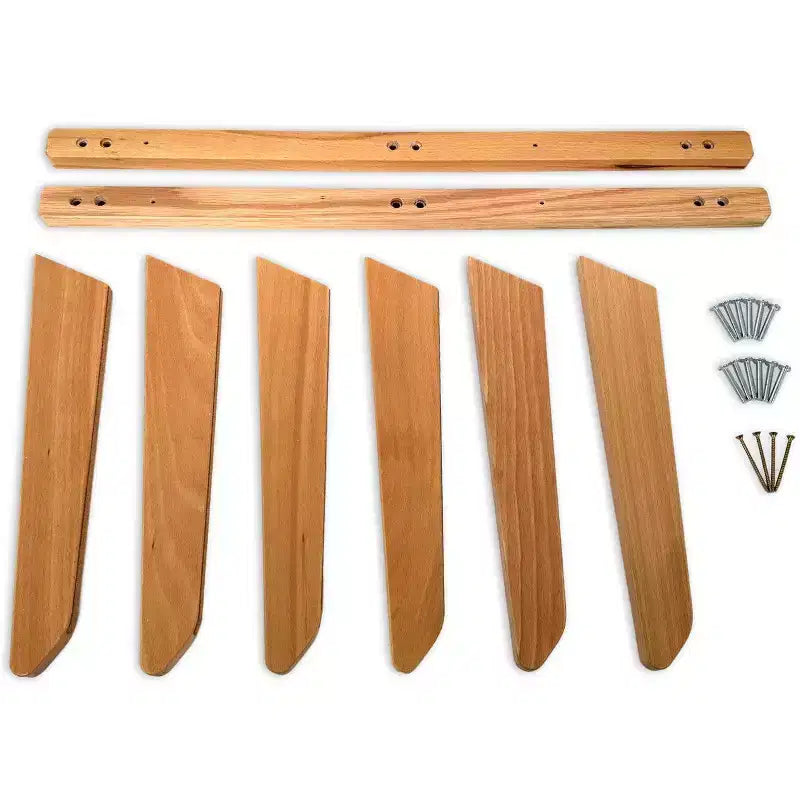 TidyTimber Support Mural en Bois pour Planches de Wakeboard | Peut Contenir 3 Planches