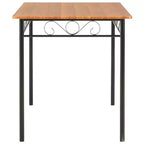 Table à manger marron 47,2 x 27,6 x 29,5 MDF