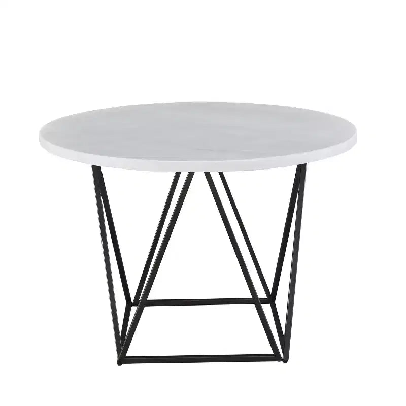 Ramona Round Dining Table White - Steve Silver Co.
