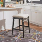 Tabouret de bar sans dossier en bois hauteur comptoir Brayden Big and Tall