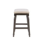 Tabouret de bar sans dossier en bois hauteur comptoir Brayden Big and Tall