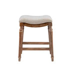 Tabouret de bar sans dossier en bois hauteur comptoir Brayden Big and Tall