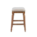 Tabouret de bar sans dossier en bois hauteur comptoir Brayden Big and Tall