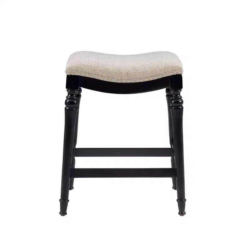 Tabouret de bar sans dossier en bois hauteur comptoir Brayden Big and Tall