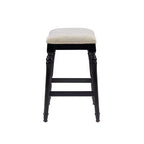 Tabouret de bar sans dossier en bois hauteur comptoir Brayden Big and Tall