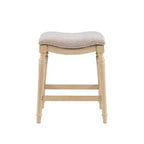 Tabouret de bar sans dossier en bois hauteur comptoir Brayden Big and Tall