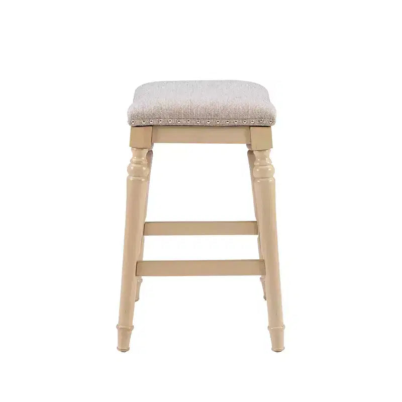 Tabouret de bar sans dossier en bois hauteur comptoir Brayden Big and Tall