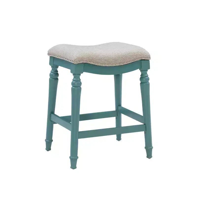 Tabouret de bar sans dossier en bois hauteur comptoir Brayden Big and Tall