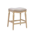 Brayden Big and Tall Backless Wood Counter Height Barstool - Powell