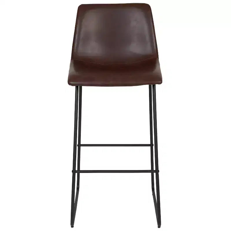 Tabourets de bar de 30 pouces en similicuir de qualité commerciale