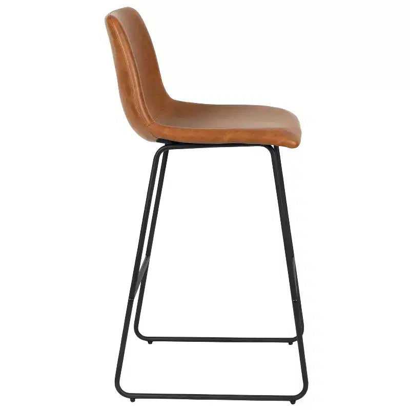 Tabourets de bar de 30 pouces en similicuir de qualité commerciale