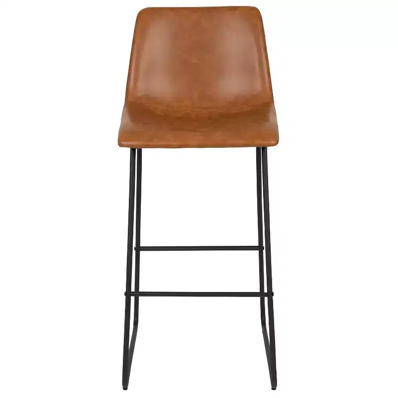 Tabourets de bar de 30 pouces en similicuir de qualité commerciale