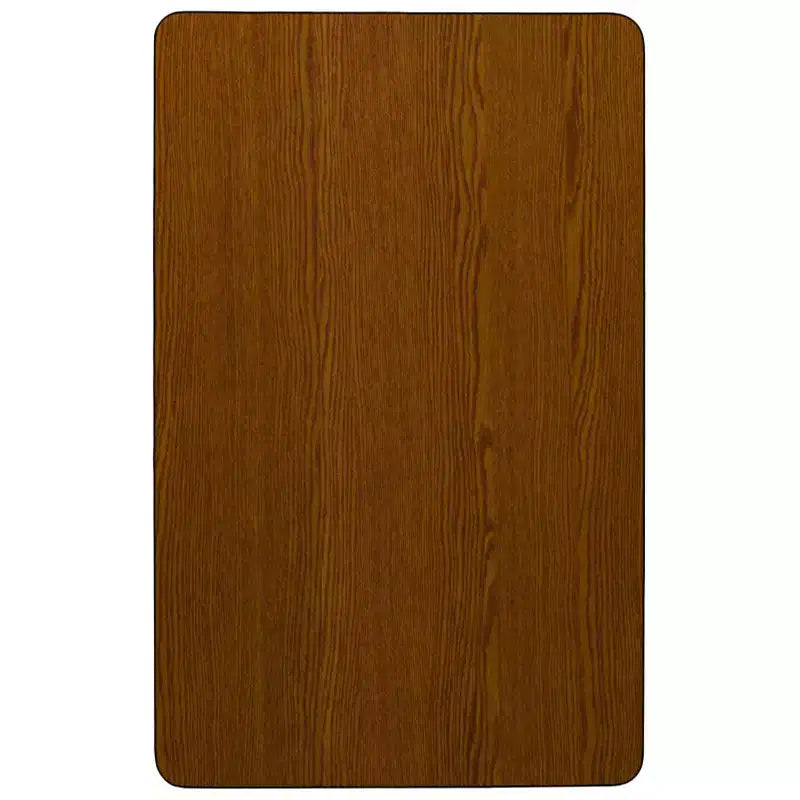 Table d'activités de maternelle rectangulaire mobile 30x72 en stratifié HP