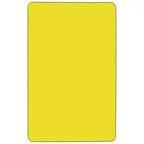 Table d'activités de maternelle rectangulaire mobile 30x72 en stratifié HP