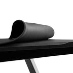 Bureau de jeu avec porte-gobelet/crochet pour casque/tapis de souris amovible et chaise de jeu inclinable avec repose-pieds